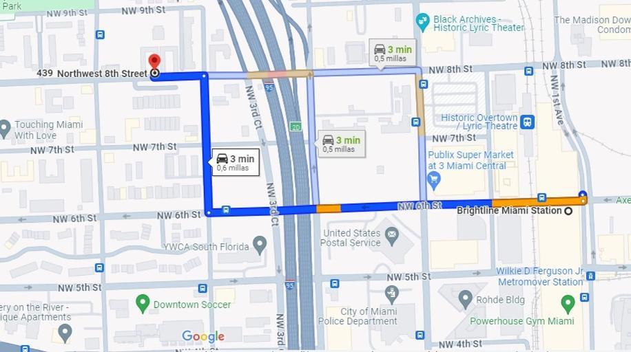 202 Near Cruise Port, 5 Min To Downtown, 4 Min To Trains, 14min To Airp Appartement